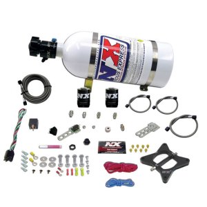 Ford Mustang Nitrous Oxide Kit - Nitrous Express - Nitrous Plate Kit with 10lb Bottle - `96-`04